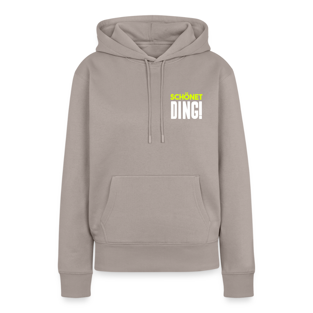 schönet Ding! - Frauen Premium Hoodie - Taupe