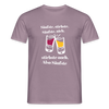Säufste - Männer Premium T-Shirt - Lilagrau