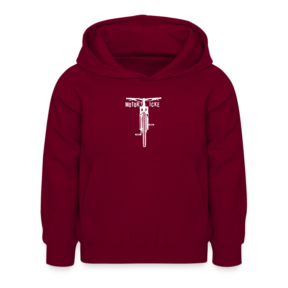 Motor icke - Kinder Hoodie - Bordeaux