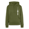 Fernsehturm Zick zack - Frauen Premium Hoodie - Khaki