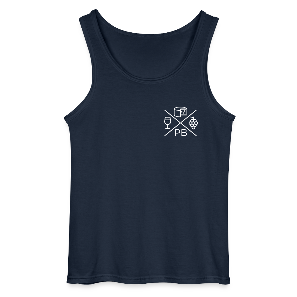 Prenzlauer Berg Kiez - Männer Tank Top - Navy