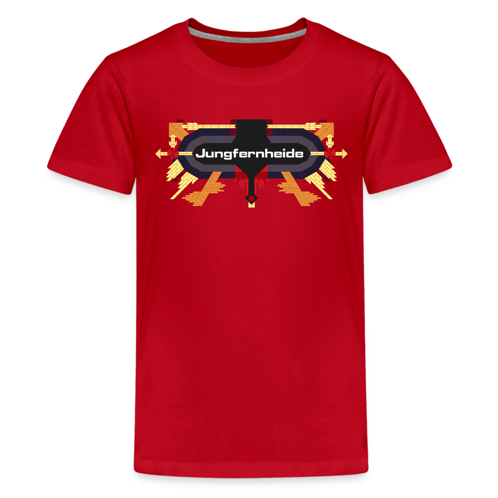 Jungfernheide - Teenager Premium T-Shirt - Rot