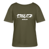 Steglitz - Relaxed Rundhals Frauen Bio-T-Shirt - Khaki
