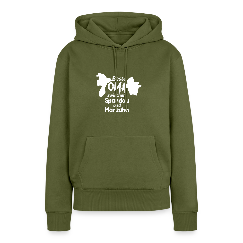 Beste Oma - Frauen Premium Hoodie - Khaki