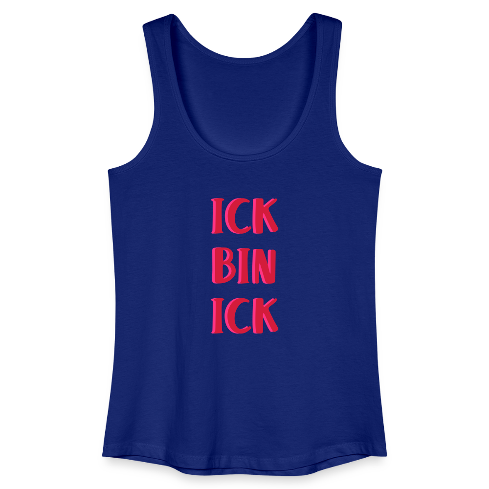 Ick bin Ick! - Frauen Bio Tank Top - Königsblau