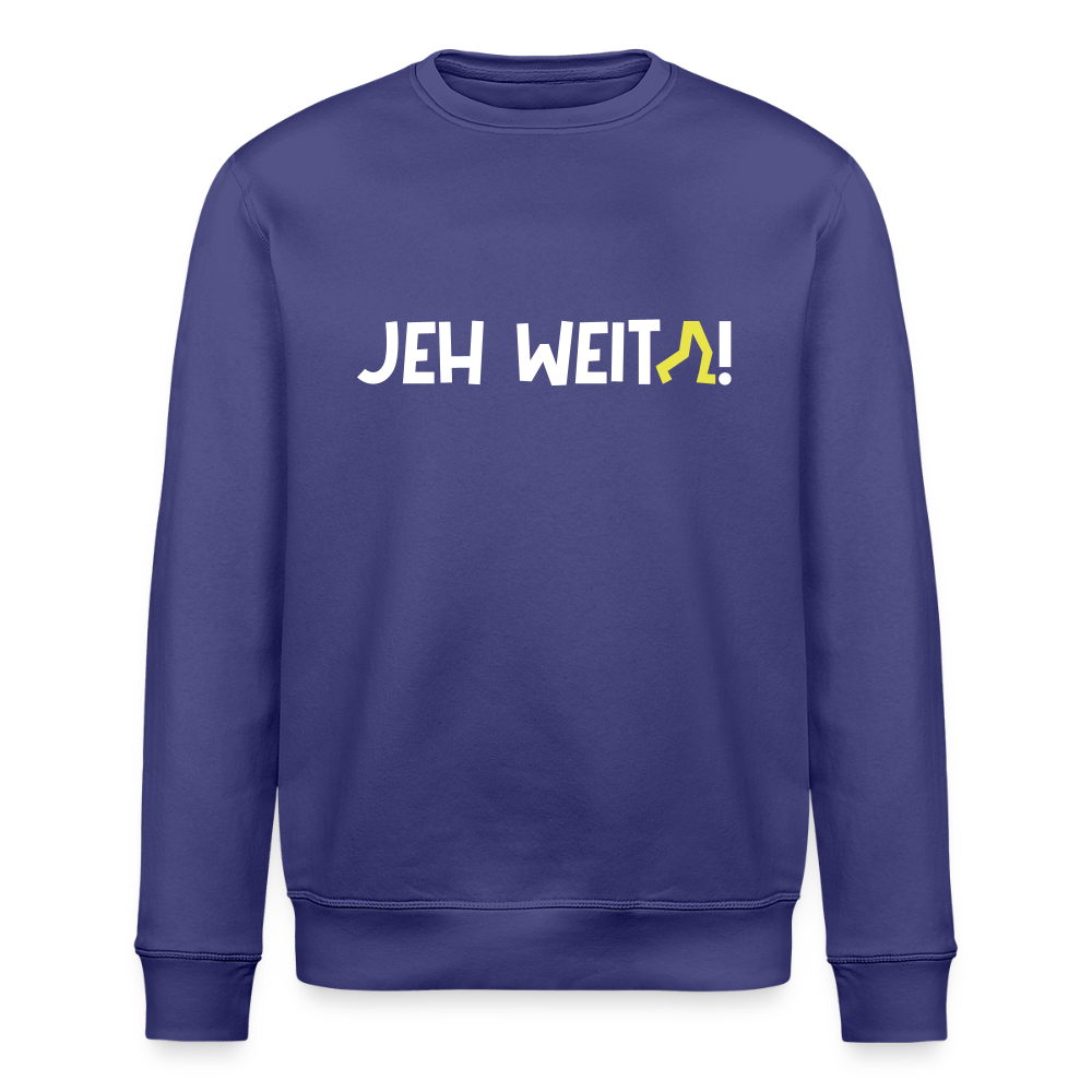 Jeh Weita! - Unisex Bio Sweatshirt - Dämmerung