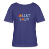 Allet Easy! - Relaxed Rundhals Frauen Bio-T-Shirt - Dämmerung