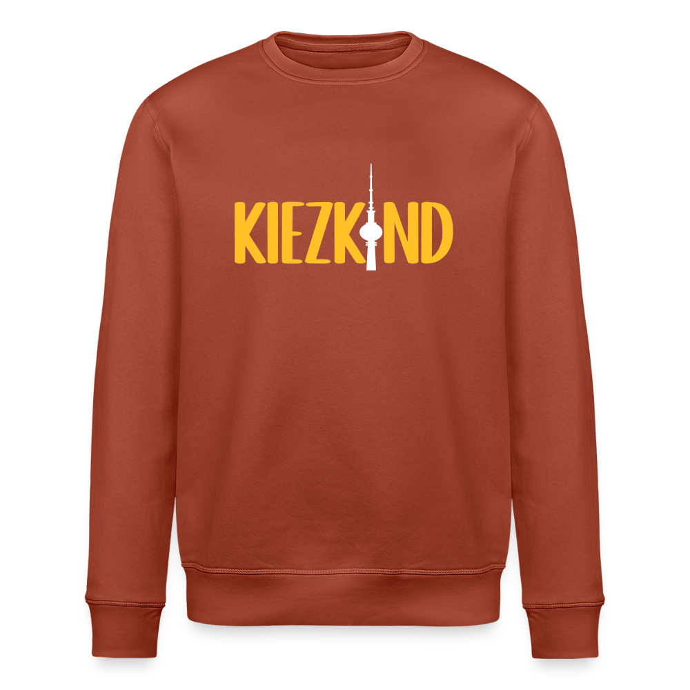 Kiezkind - Unisex Bio Sweatshirt - Terrakotta
