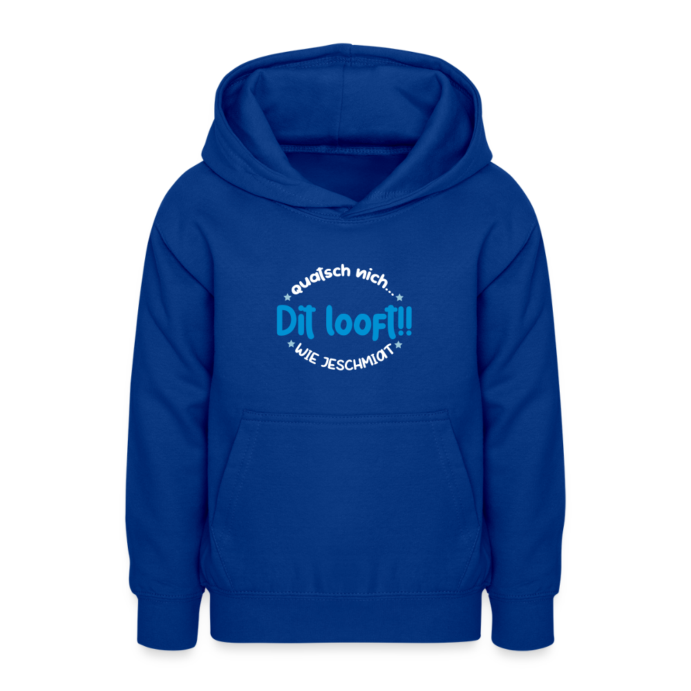Dit Looft! - Teenager Hoodie - Royalblau