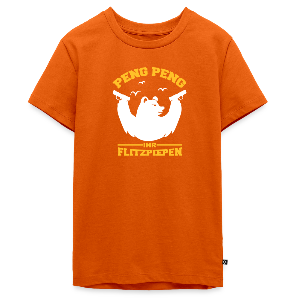 Peng Peng - Teenager Premium T-Shirt - Orange 