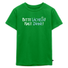 Bitte lächeln! Hast Zähne! - Kinder Premium T-Shirt - Grün