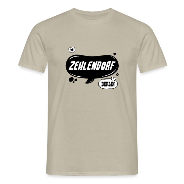 Zehlendorf Berlin - Männer Premium T-Shirt - Sandbeige