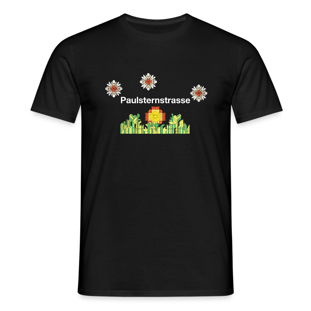 Paulsternstrasse - Männer Premium T-Shirt - Schwarz