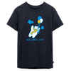 Der Bär fliegt - Teenager Premium T-Shirt - Navy