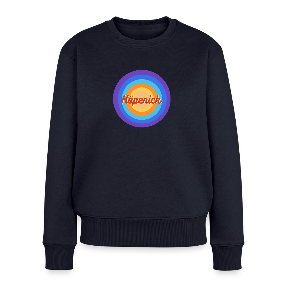 Köpenick Retro - Frauen Premium Pullover - Navy