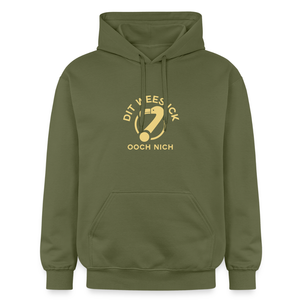 Dit Wees Ick Ooch Nich - Hoodie - Militärgrün