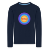 Pankow Retro - Kinder Langarmshirt - Navy