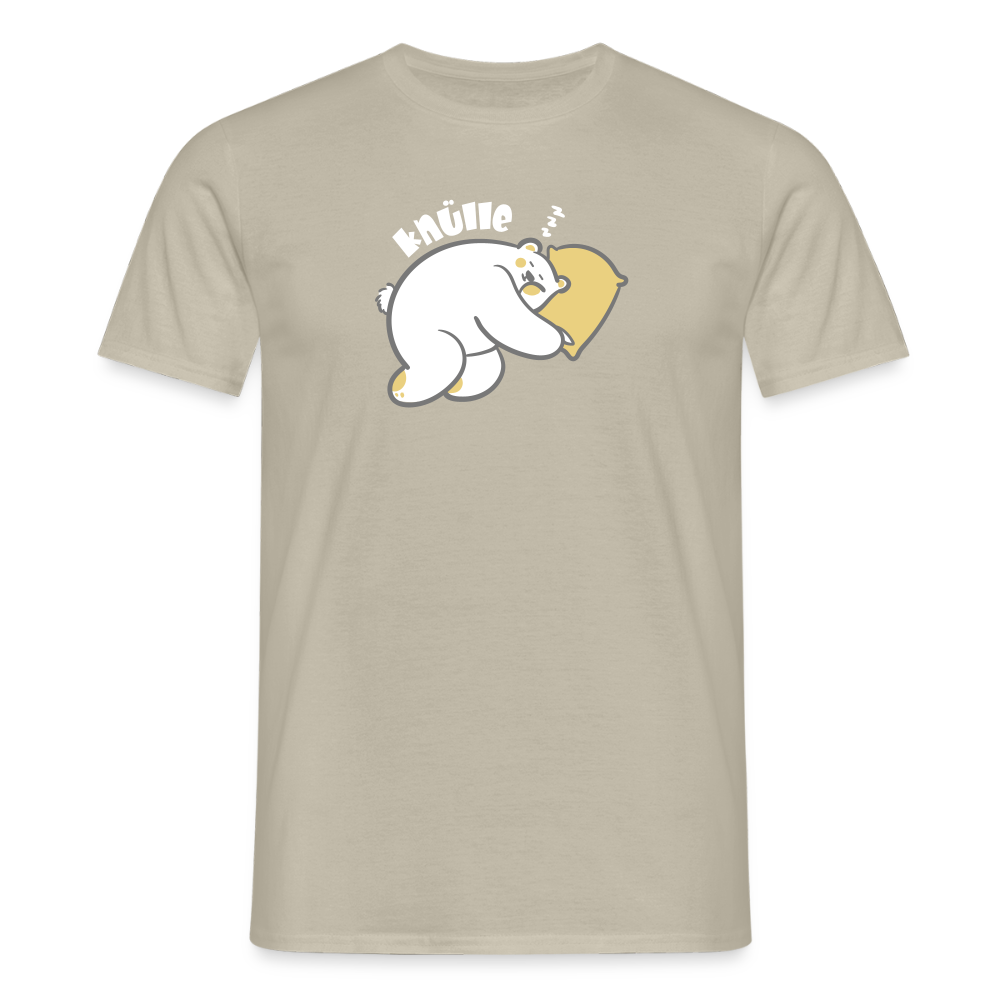 Knülle - Männer Premium T-Shirt - Sandbeige