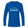 Knalltüte - Frauen Sport Langarmshirt - Royalblau