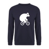 Fahrradbär - Unisex Pullover - Navy