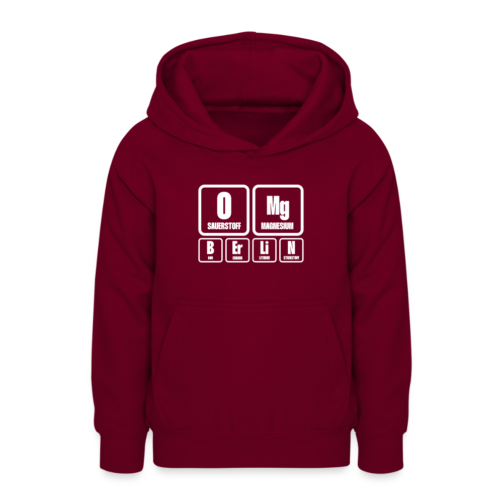 OMG Berlin - Teenager Hoodie - Bordeaux