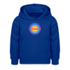 Lichtenberg Retro - Kinder Hoodie - Royalblau