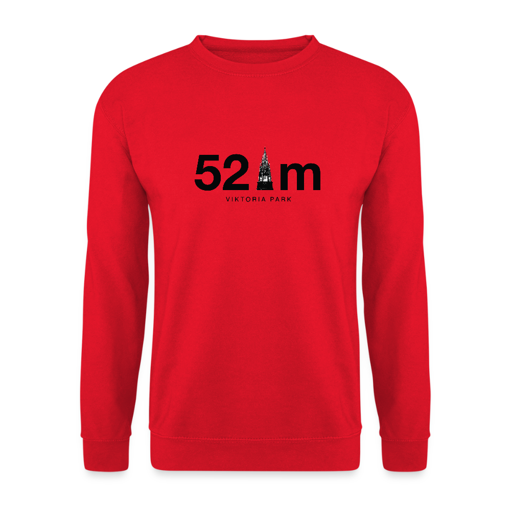 52 m Viktoria Park - Unisex Pullover - Rot
