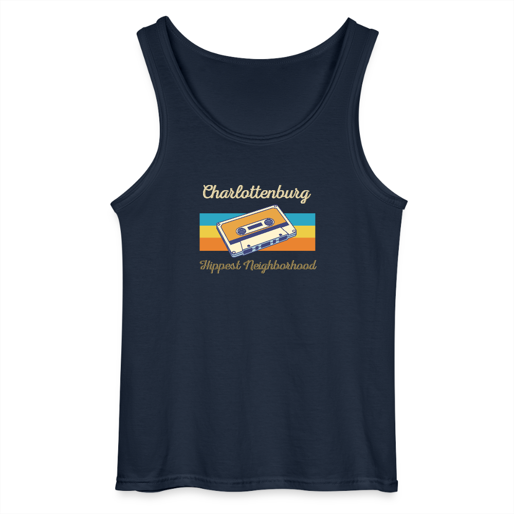 Charlottenburg Hippest Neighborhood - Männer Tank Top - Navy