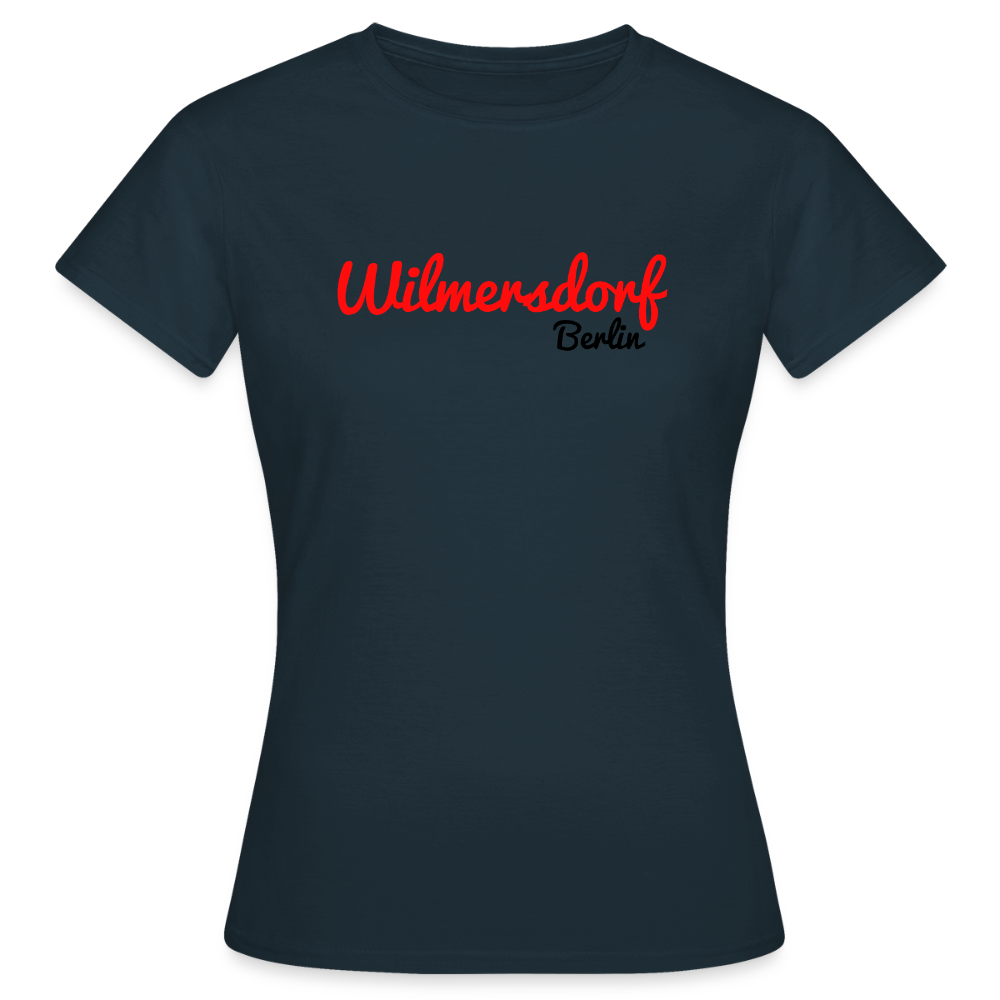 Wilmersdorf Berlin - Frauen Premium T-Shirt - Navy