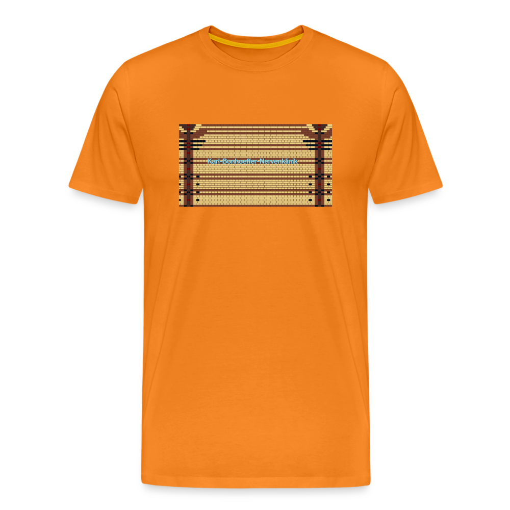 Karl-Bonhoeffer-Nervenklinik - Männer Premium T-Shirt - Orange