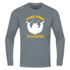Peng Peng - Männer Sport Langamshirt - Grau