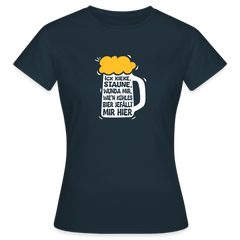 Ick kieke, staune, wunda mir, wie'n kühles Bier jefällt mir hier - Frauen Premium T-Shirt
