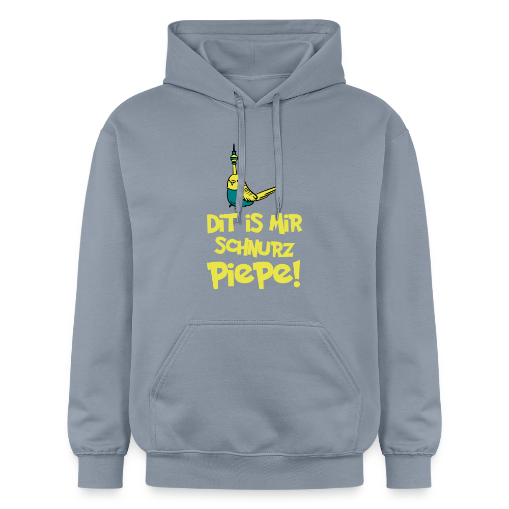 Schnurz Piepe mit Piep - Hoodie - Blau