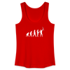 Evolution - Frauen Bio Tank Top - Rot