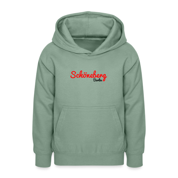 Hoodie mit Schöneberg Berlin Motiv auf der Vorderseite.