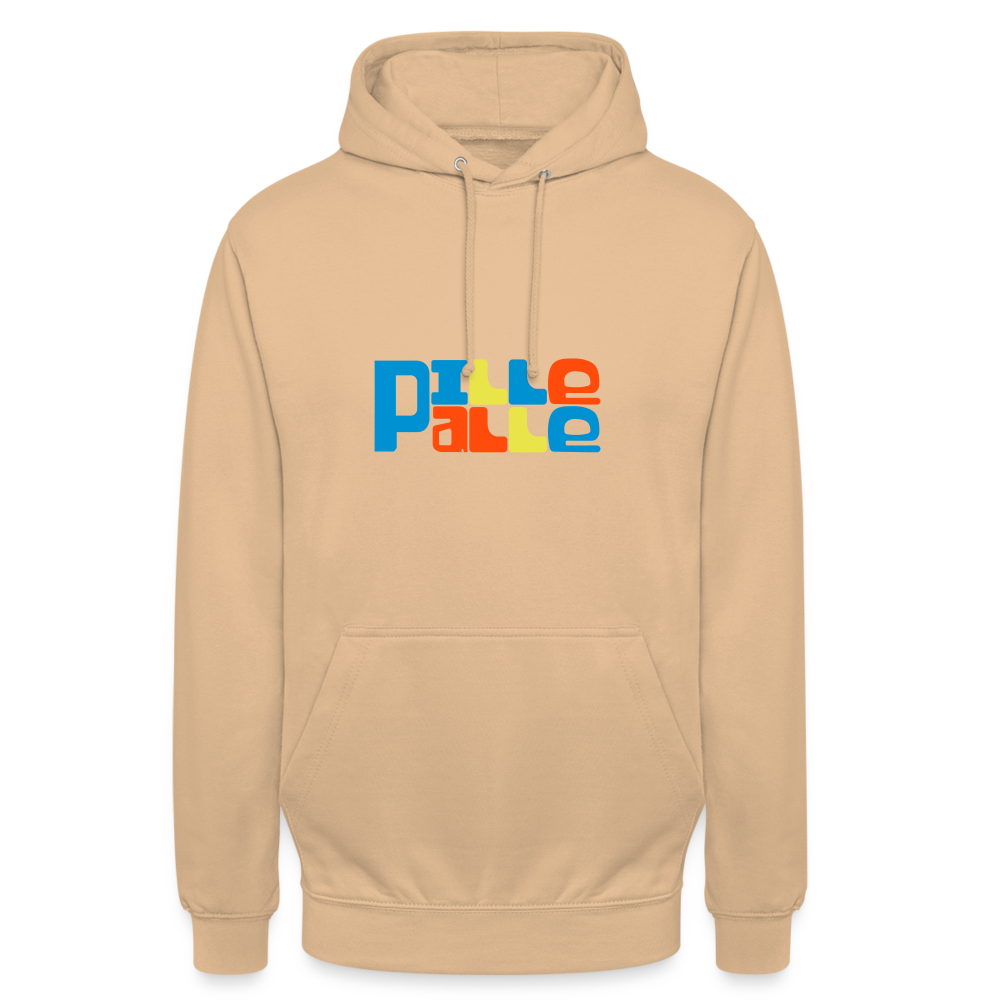 Pillepalle - Unisex Hoodie - Pfirsich