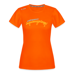 Lieblingssport? Jedankensprünge! - Frauen Sport-Shirt