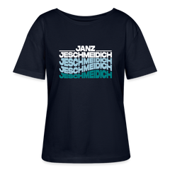 Janz Jeschmeidich - Relaxed Rundhals Frauen Bio-T-Shirt
