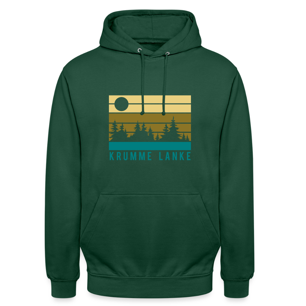 Krumme Lanke - Unisex Hoodie - Flaschengrün