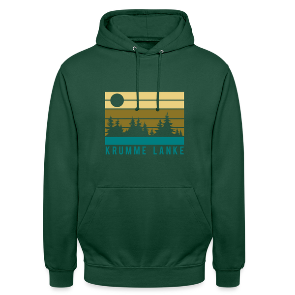 Krumme Lanke - Unisex Hoodie - Flaschengrün
