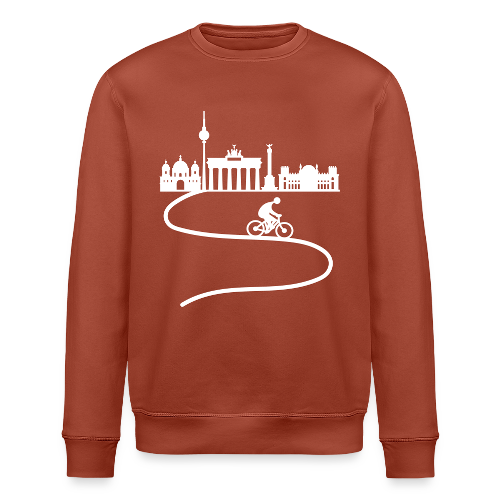 Aus der Stadt - Unisex Bio Sweatshirt - Terrakotta
