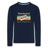 Reinickendorf  Hippest Neighborhood - Kinder Langarmshirt - Navy