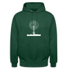 Funkturm im Fokus - Unisex Hoodie - Flaschengrün