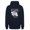 Neuseeland oder Neukölln - Unisex Hoodie - Navy