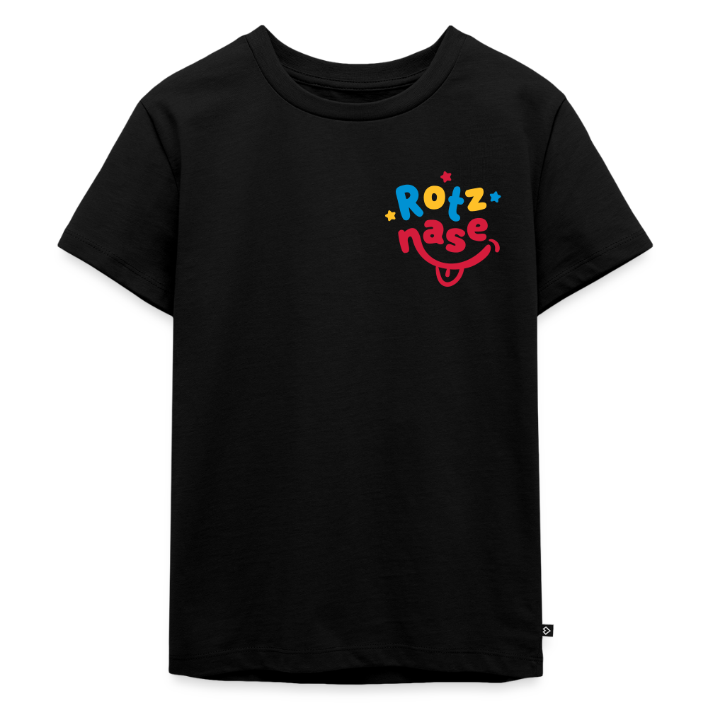Rotznase - Kinder Premium T-Shirt - Schwarz