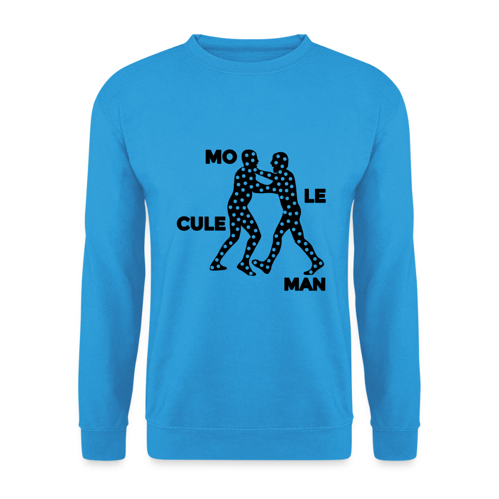 Mo le cule Man - Unisex Pullover - Meeresblau