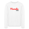 Marzahn Berlin - Kinder Langarmshirt - Weiß