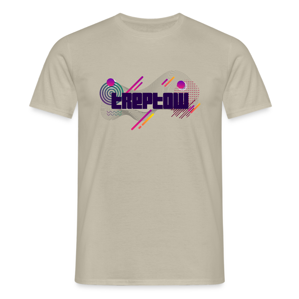 Treptow - Männer Premium T-Shirt - Sandbeige
