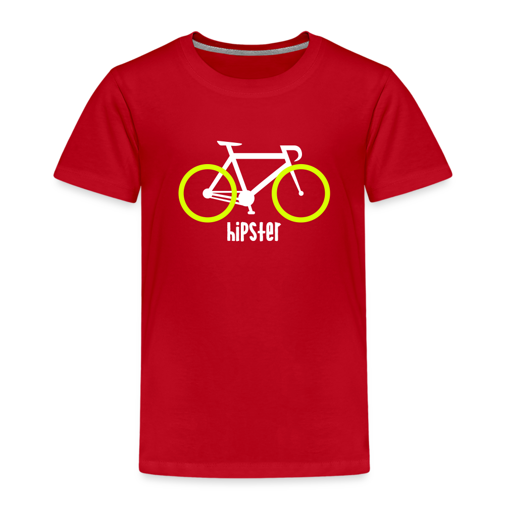 Hipster - Kinder Premium T-Shirt - Rot