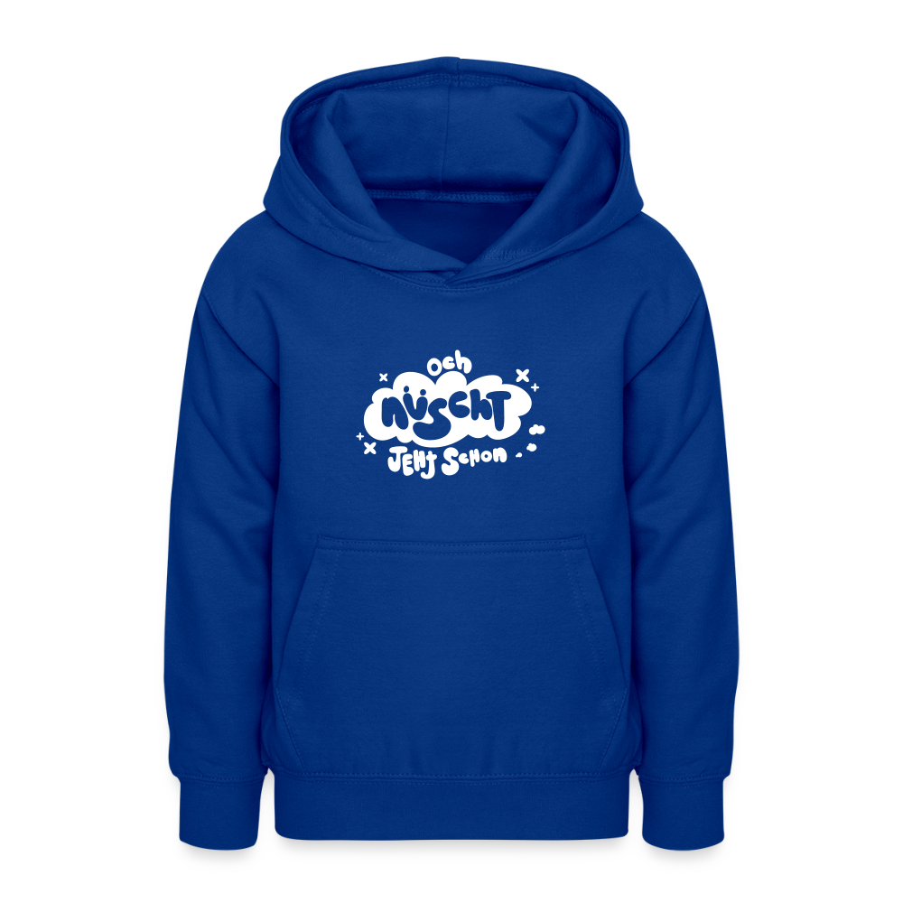 och nüscht jeht schon! - Teenager Hoodie - Royalblau